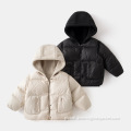 Girls Puffer Jacket With Hood Baby White Duck Down Jacket Supplier